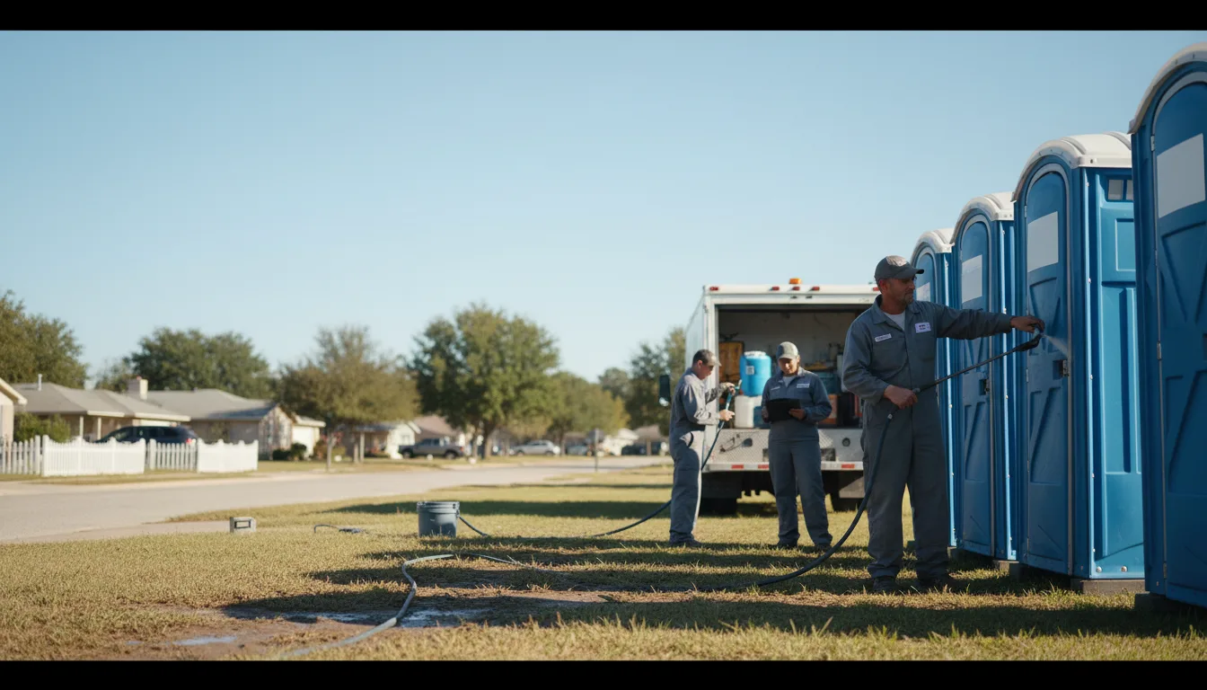 Long-Term Portable Toilet Rental in Serafina, NM near me